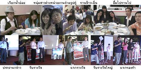 งานเลี้ยงปีใหม่ใต้อาคารบริหารธุรกิจ