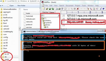 hosts ใน etc เพื่อแก้ไข local hostname