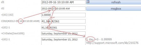 date function on ms access 2010