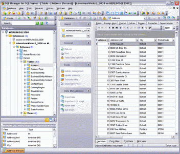 EMS : MSSQL Manager