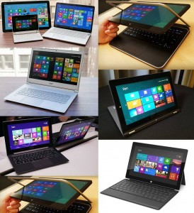 windows 8 ในอุปกรณ์ต่าง ๆ