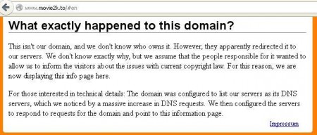 dns notice