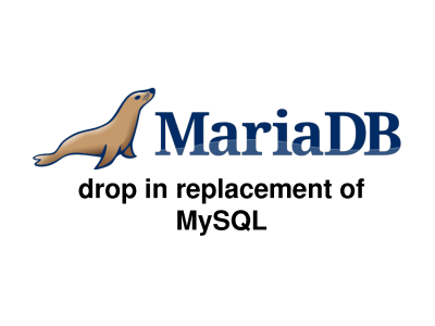 mysql was replaced with mariadb mysql was replaced with mariadb