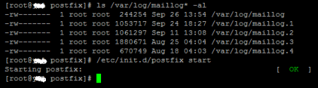 postfix for SMTP service