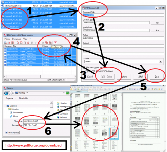 pdfcreator for combine all