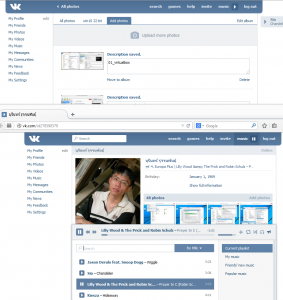 vk.com social media ที่บริการเพลง และวีดีโอ