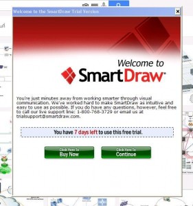 SmartDraw ทดลองใช้ได้ 7 วัน