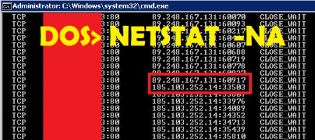 netstat check connection