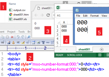 number format สำหรับ excel