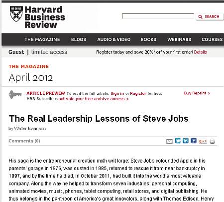 harvard business review