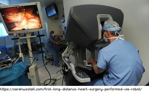 [First long-distance heart surgery performed via robot](https://sarahwestall.com/first-long-distance-heart-surgery-performed-via-robot/)