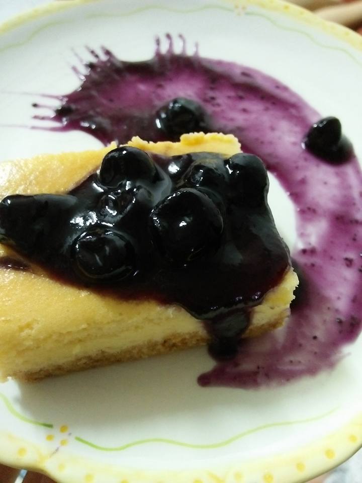 blueberry cheesecake