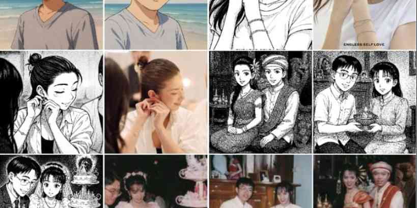 เปลี่ยนภาพถ่ายเป็นภาพวาด