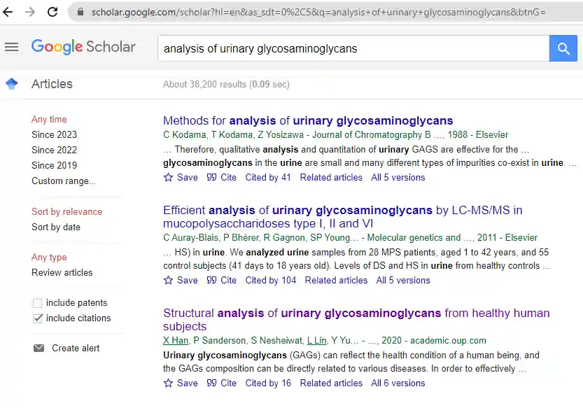 การสืบค้นข้อมูลใน google scholar